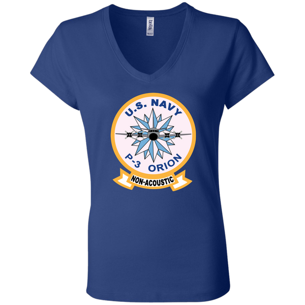 P-3 Orion 1 SS-3 Ladies Jersey V-Neck T-Shirt