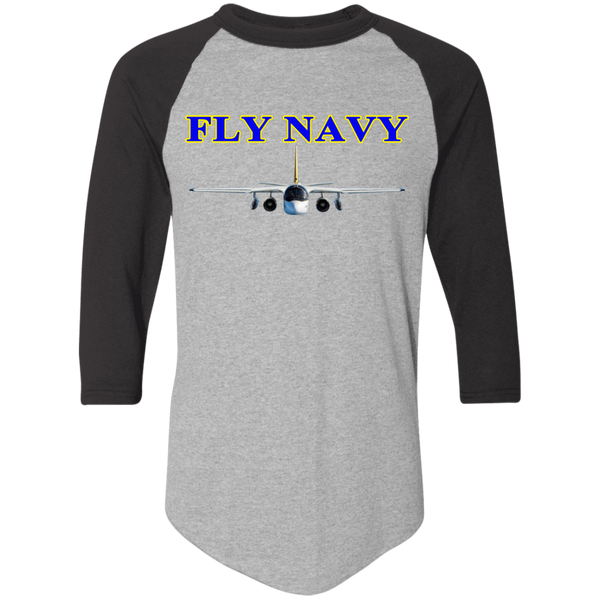 Fly Navy S-3 2 Colorblock Raglan Jersey