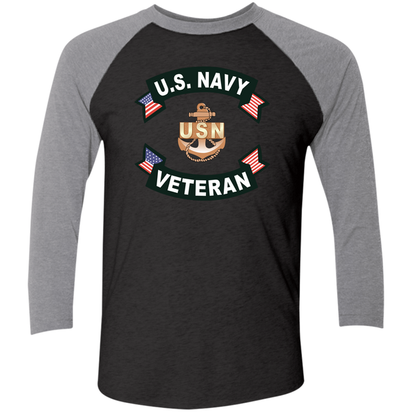 P-3C 1 Vet 1 Baseball Raglan T-Shirt