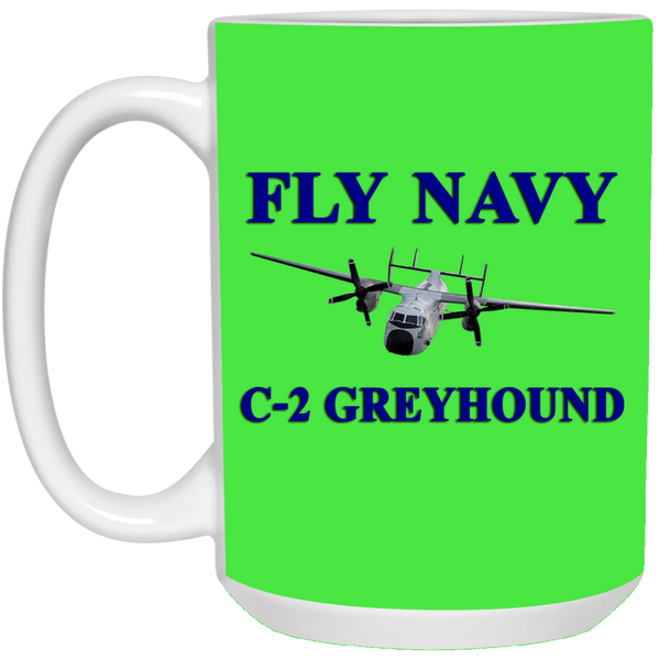 Fly Navy C-2 1 Mug - 15oz