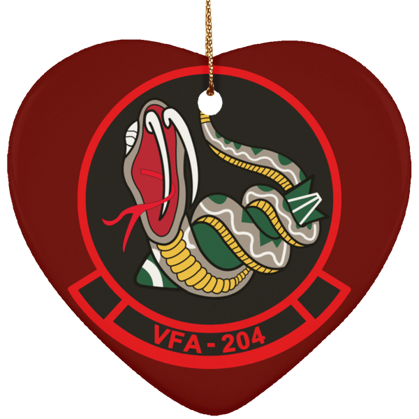 VFA 204 3 Ornament Ceramic - Heart