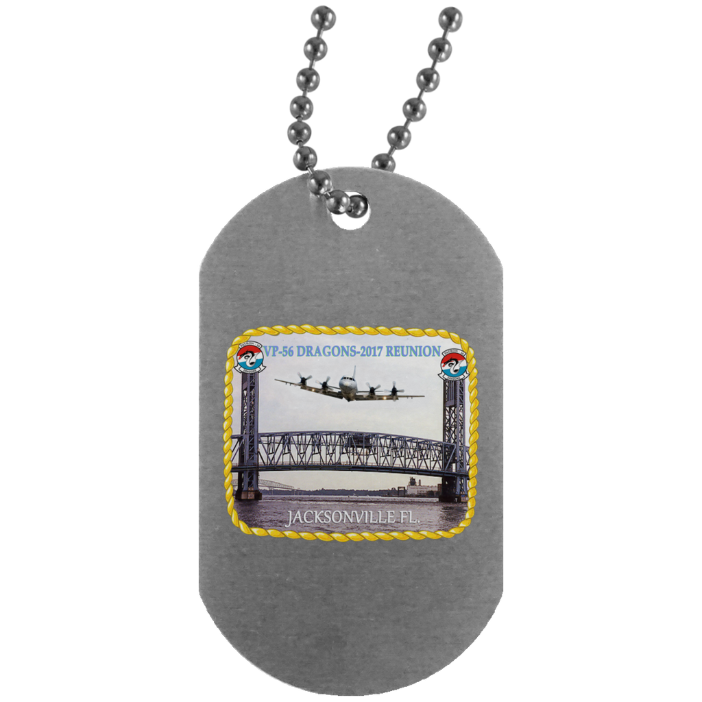 VP-56 2017 Reunion 1 Silver Dog Tag