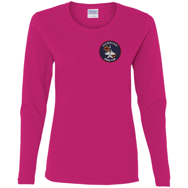 VAQ 136 5c Ladies' Cotton LS T-Shirt