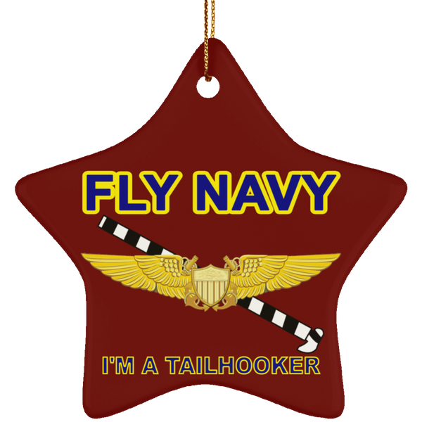 Fly Navy Tailhooker 3 Ornament - Star