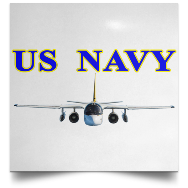 US Navy S-3 2 Poster - Square