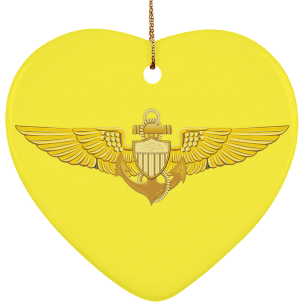 Aviator 1 Ornament - Heart