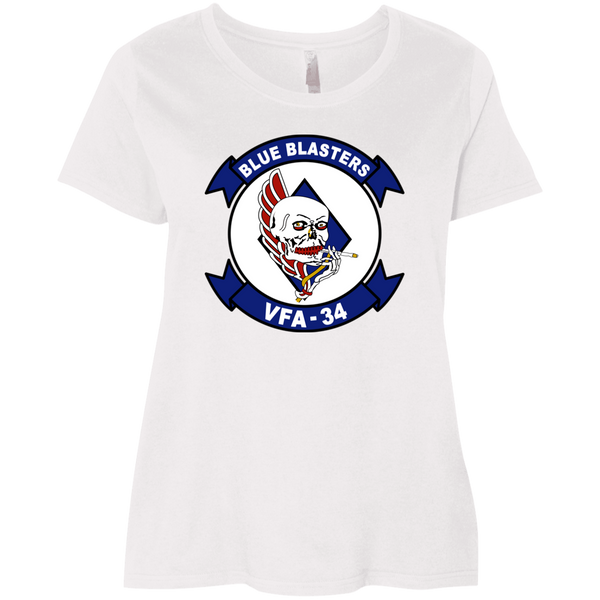 VFA 34 1 Ladies' Curvy T-Shirt