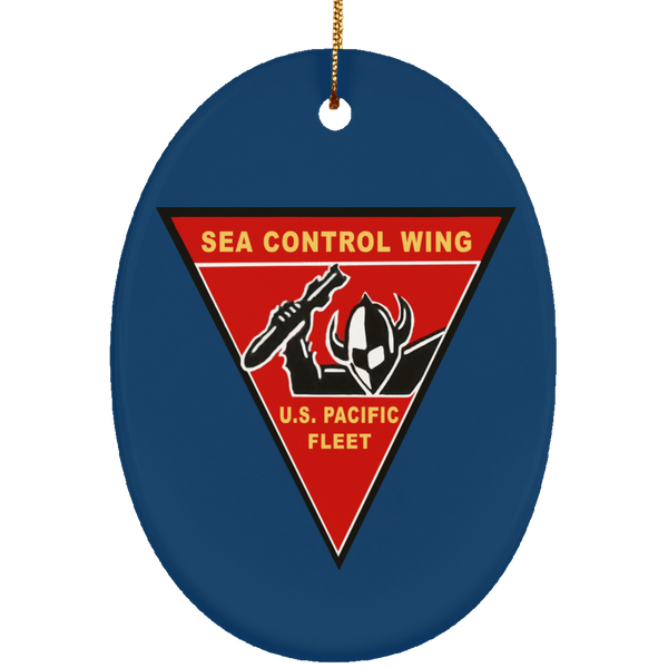 Sea Con Pac Ornament - Oval