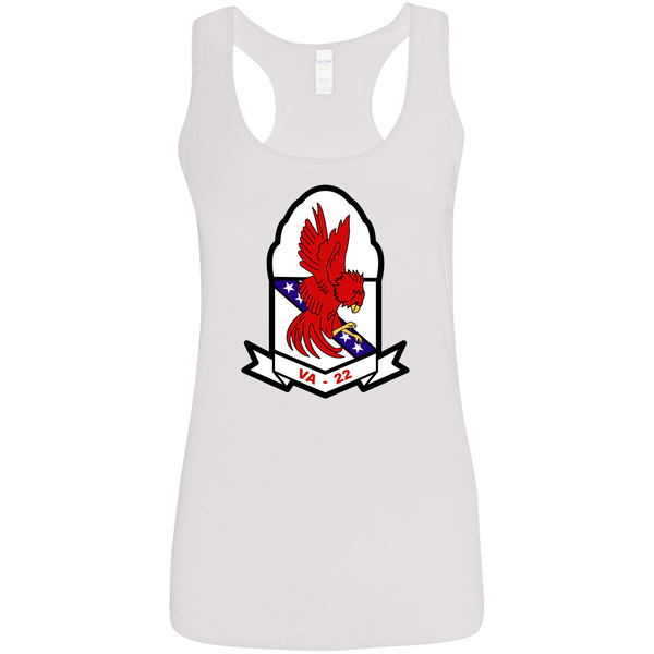 VA 22 1 Ladies' Softstyle Racerback Tank