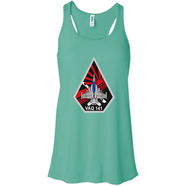 VAQ 141 7 Flowy Racerback Tank