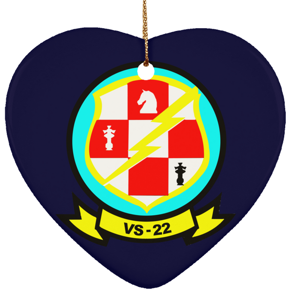 VS 22 1 Ornament Ceramic - Heart