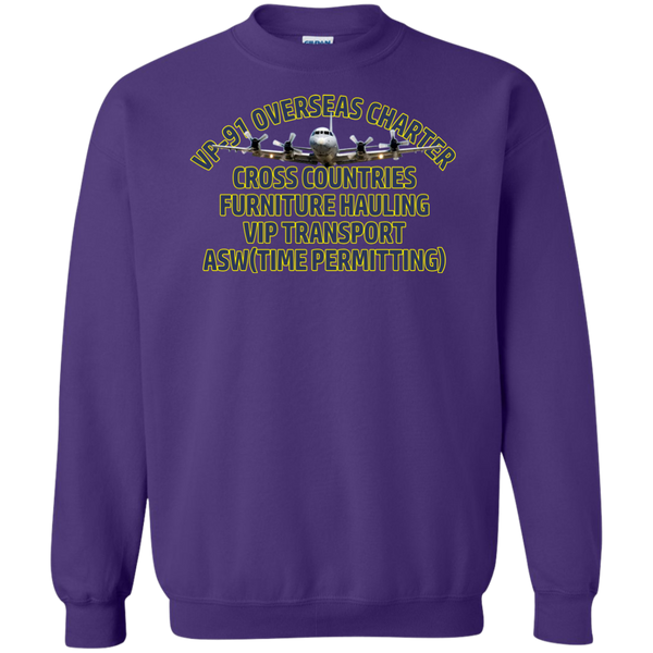 VP 91 8 Crewneck Pullover Sweatshirt