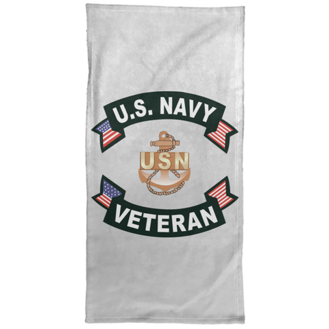 Navy Vet 1 Hand Towel - 15x30