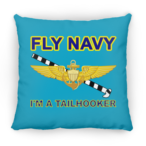 Fly Navy Tailhooker 1 Pillow - Square - 16x16