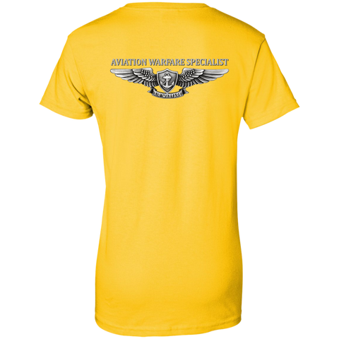 Air Warfare 2b Ladies Custom Cotton T-Shirt