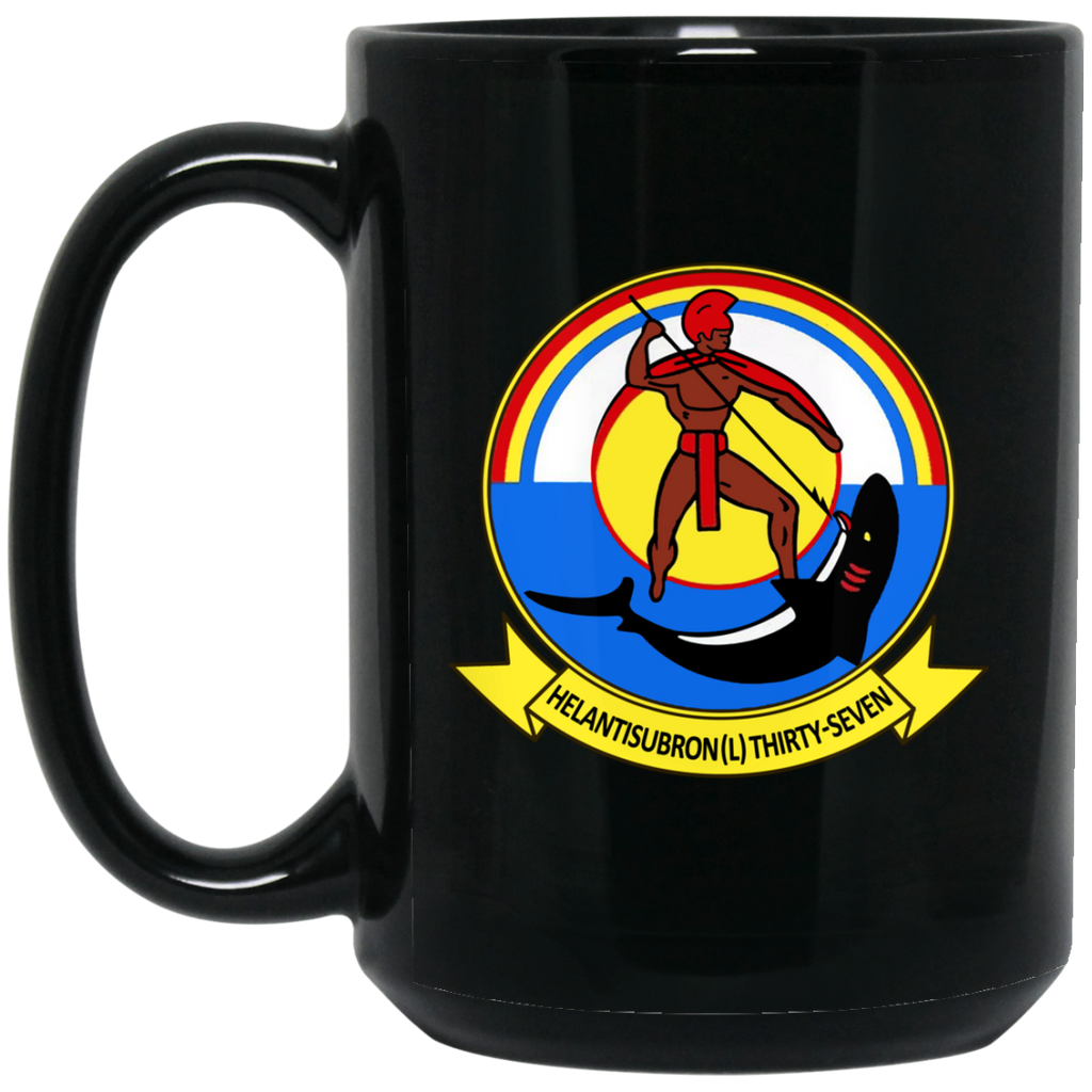 HSL 37 2 Black Mug - 15oz