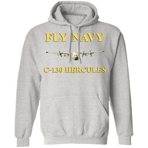 Fly Navy C-130 3 Pullover Hoodie