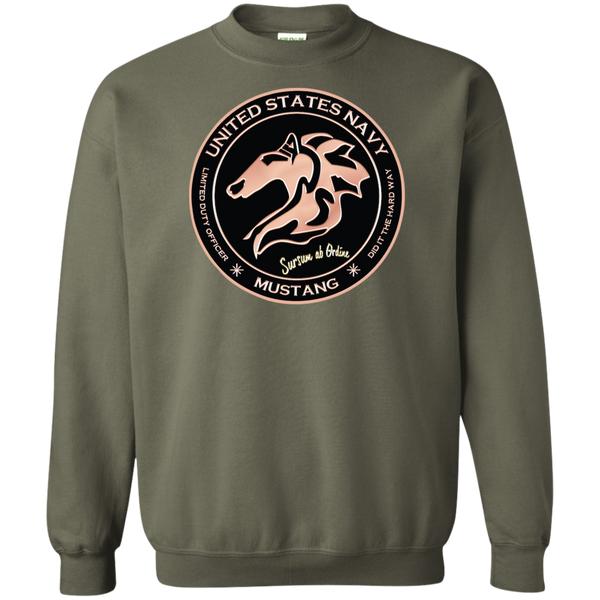 Mustang 1 Crewneck Pullover Sweatshirt