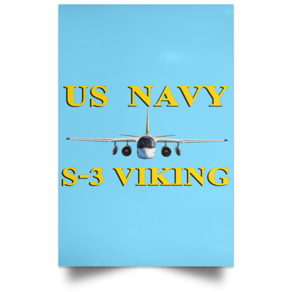 US Navy S-3 3 Poster - Portrait