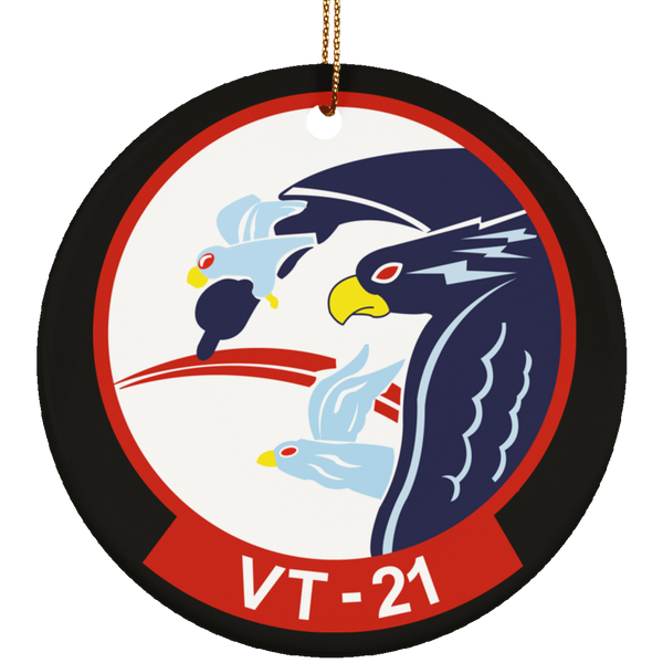 VT 21 2 Ornament Ceramic - Circle