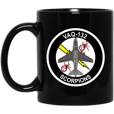 VAQ 132 9 Black Mug - 11oz