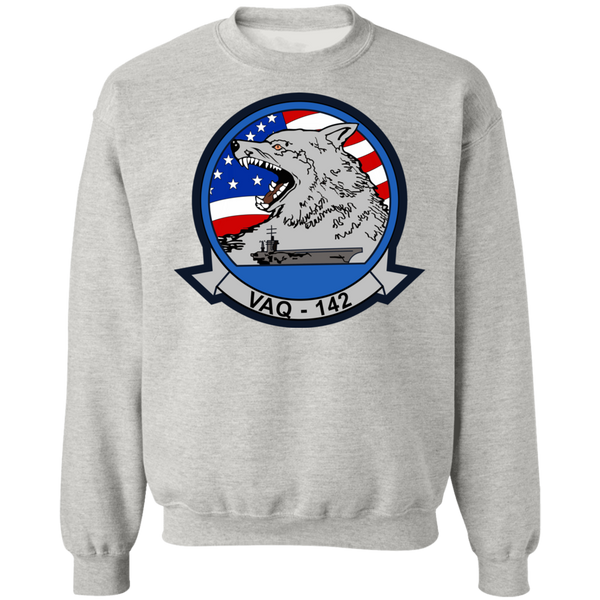 VAQ 142 3 Crewneck Pullover Sweatshirt