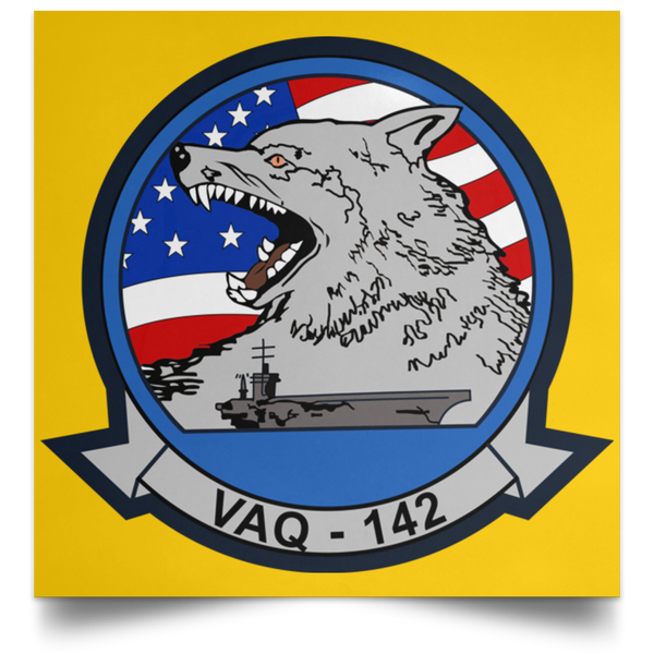 VAQ 142 3 Poster - Square