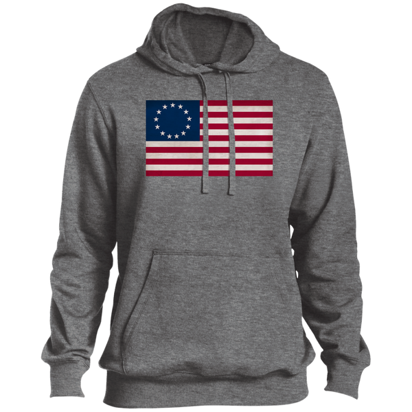 Betsy Ross Flag Tall Pullover Hoodie