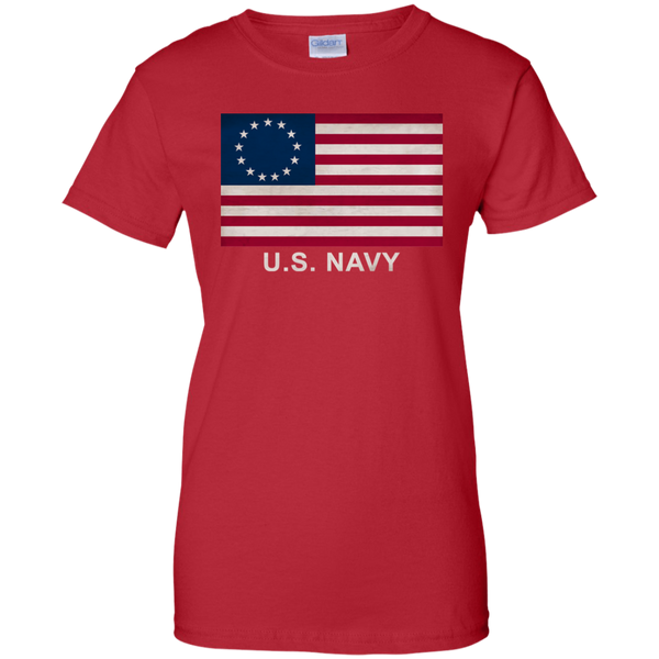 Betsy Ross USN 2 Ladies' Cotton T-Shirt