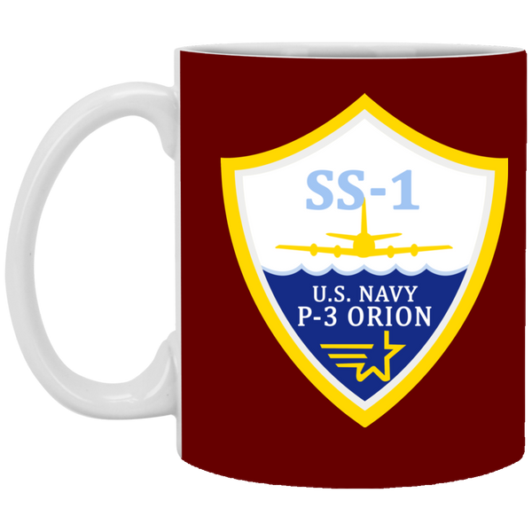 P-3 Orion 3 SS-1 White Mug - 11oz