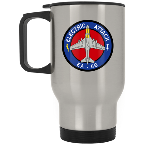 EA-6B 1 Silver Stainless Travel Mug