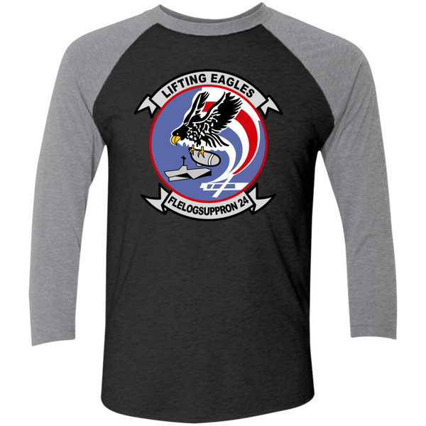 VR 24 3 Baseball Raglan T-Shirt