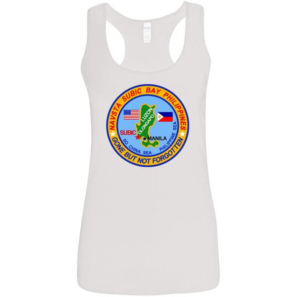 Subic Cubi Pt 10 Ladies' Softstyle Racerback Tank