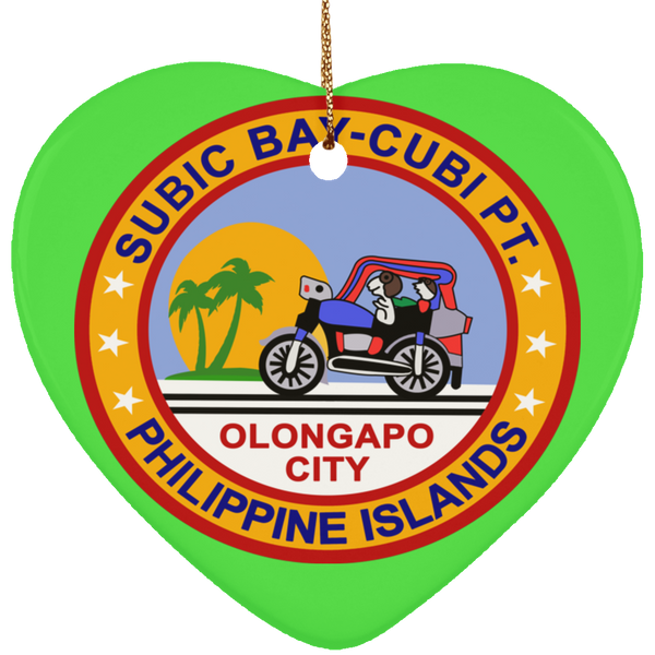 Subic Cubi Pt 03 Ornament - Heart