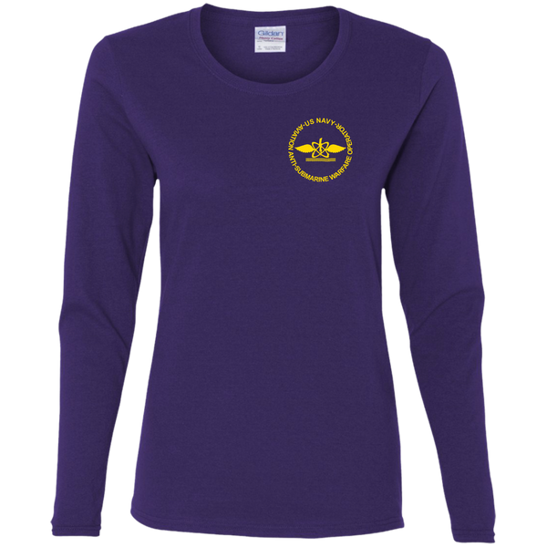 AW 04 3c Ladies' Cotton LS T-Shirt