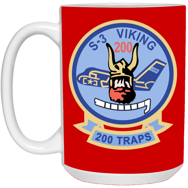 S-3 Viking 4 White Mug - 15oz