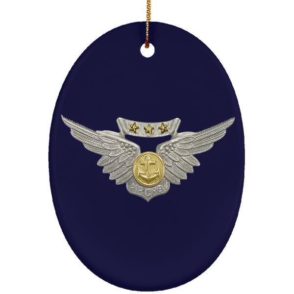 Combat Air 1 Ornament - Oval