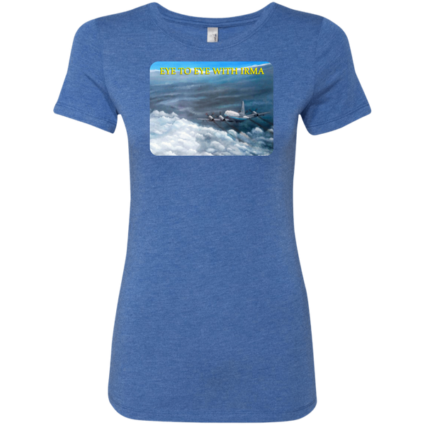 Eye To Eye With Irma Ladies' Triblend T-Shirt