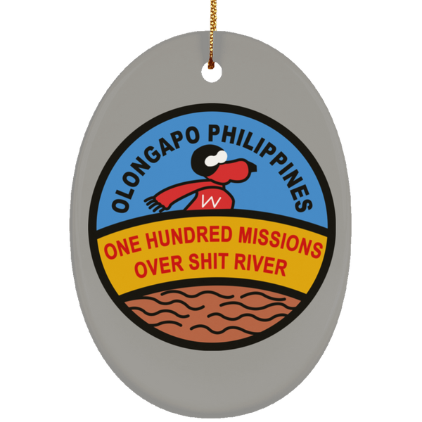 Subic Cubi Pt 06 Ornament - Oval