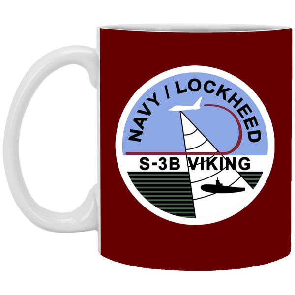 S-3 Viking 7 White Mug - 11oz