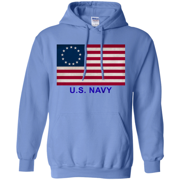 Betsy Ross USN 1 Pullover Hoodie