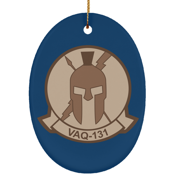 VAQ 131 6 Ornament - Oval