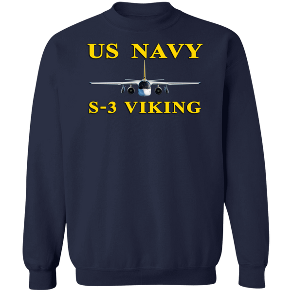 US Navy S-3 3 Crewneck Pullover Sweatshirt