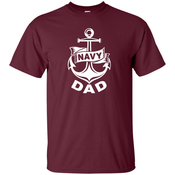 Navy Dad 1 Custom Ultra Cotton T-Shirt