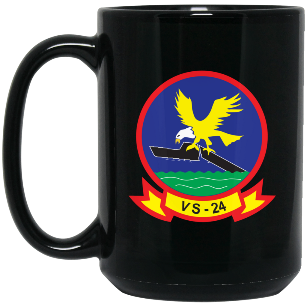 VS 24 1 Black Mug - 15oz