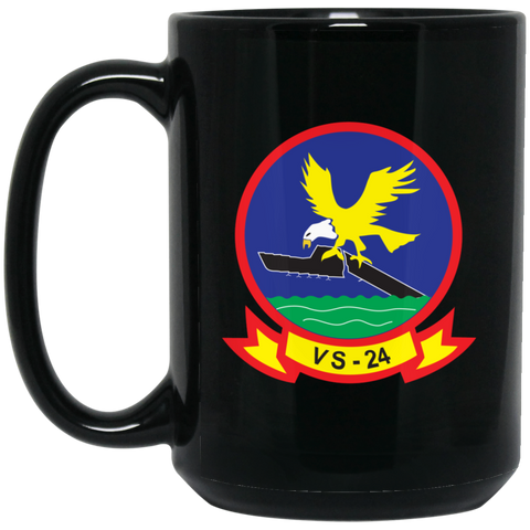 VS 24 1 Black Mug - 15oz