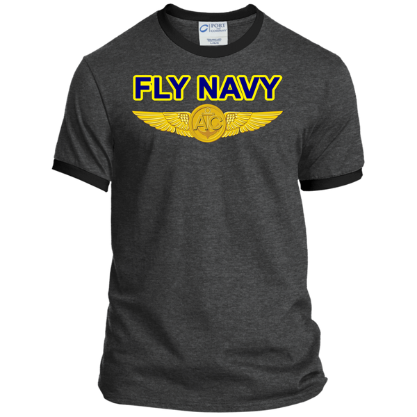 P-3C 1 Fly Aircrew Ringer Tee