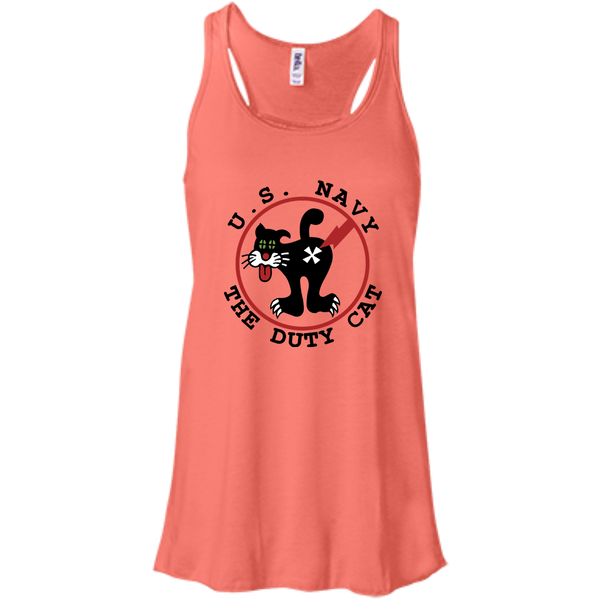 Duty Cat 4 Flowy Racerback Tank