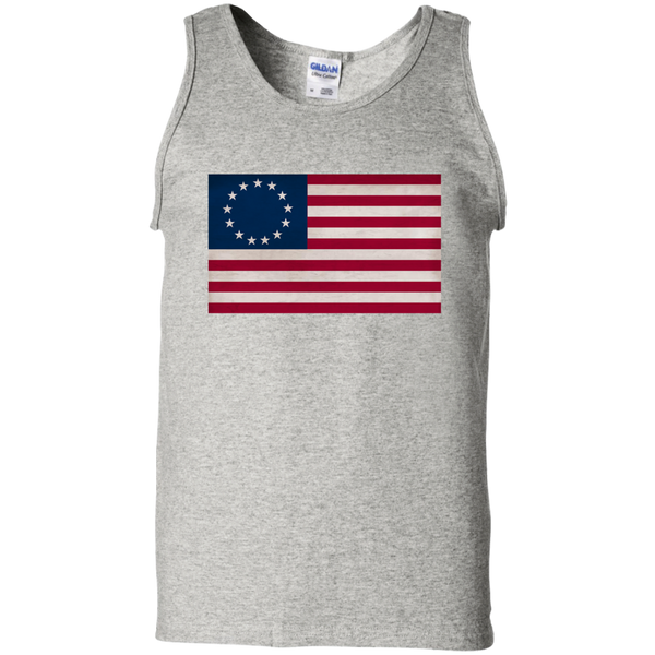 Betsy Ross Flag Cotton Tank Top