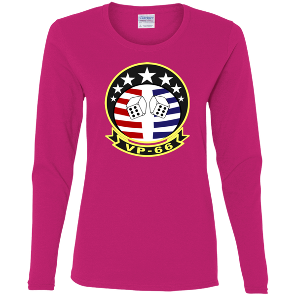 VP 66 4 Ladies' Cotton LS T-Shirt